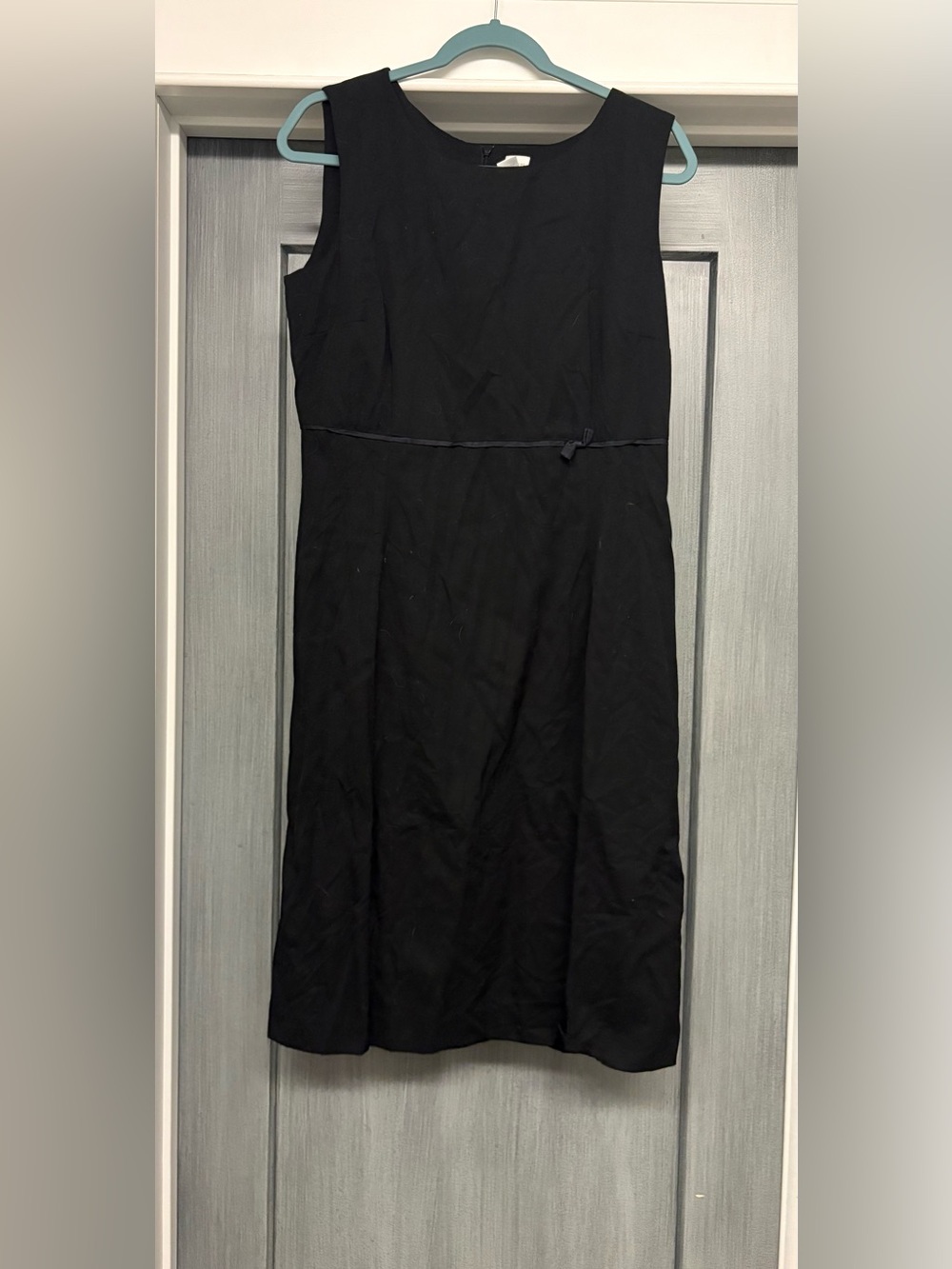 Garnet Hill Black Wool dress